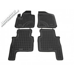 Covorase din cauciuc HYUNDAI Santa Fe (2006-2009) cu margine ridicată