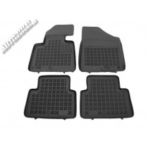 Covorase din cauciuc HYUNDAI Santa Fe (2012-2018) cu margine ridicată