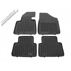 Covorase din cauciuc HYUNDAI Santa Fe (2012-2018) cu margine ridicată