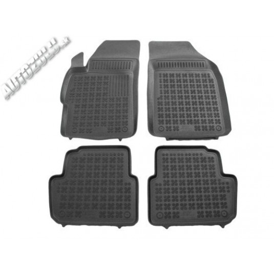 Covorase din cauciuc CHEVROLET Spark (2013-2015) cu margine ridicata