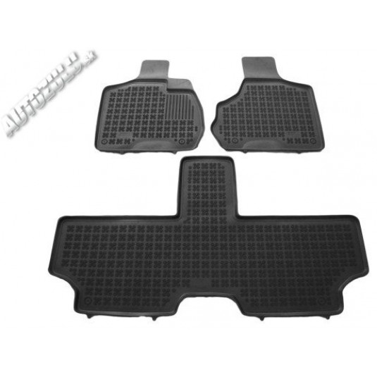 Covorase din cauciuc CHRYSLER Voyager IV 5 locuri (2000-2007) cu margine inaltata