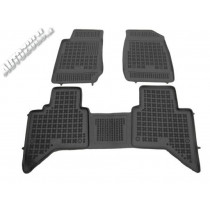 Covorase din cauciuc ISUZU D-Max (din 2012) cu margine ridicată
