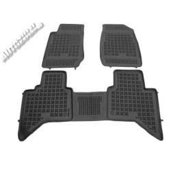 Covorase din cauciuc ISUZU D-Max (din 2012) cu margine ridicată