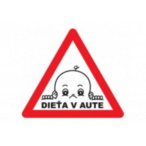 Autocolant copil în mașină
