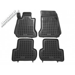 Covorase din cauciuc MERCEDES C-Class W204 (2007-2014) cu margini ridicate