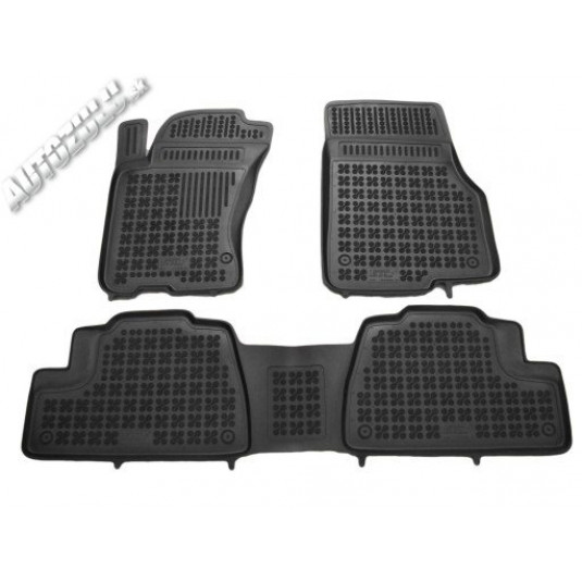 Covorase din cauciuc MERCEDES ML M-Class W163 (1997-2005) cu margine ridicată