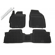Covorase din cauciuc TOYOTA Auris (2007-2012) cu margine ridicata