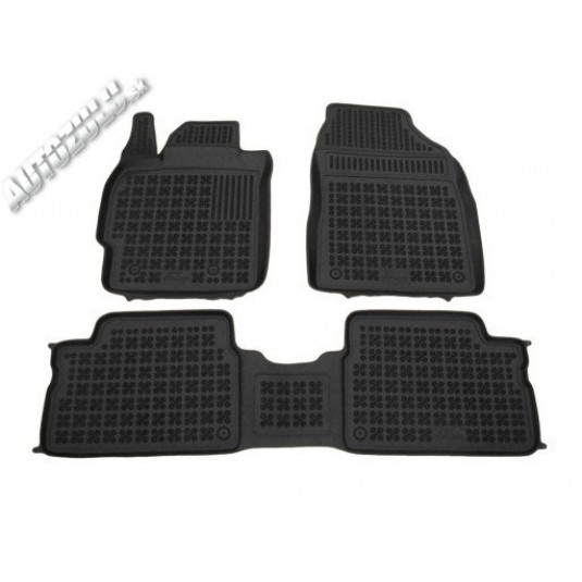 Covorase din cauciuc TOYOTA Auris (2007-2012) cu margine ridicata