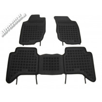 Covorase cauciuc TOYOTA Hilux (2005-2011) cu margine ridicată