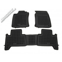 Covorase de cauciuc TOYOTA Land Cruiser 120 (2002-2009) cu margine ridicată