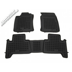 Covorase de cauciuc TOYOTA Land Cruiser 120 (2002-2009) cu margine ridicată
