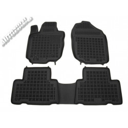 Covorase din cauciuc TOYOTA Rav4 (2010-2013) cu margine ridicată