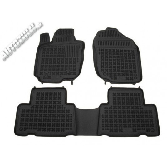 Covorase din cauciuc TOYOTA Rav4 versiune EU (2006-2009) cu margine ridicată