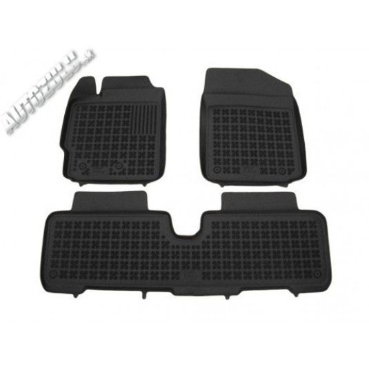 Covorase din cauciuc TOYOTA Yaris (2005-2011) cu margine ridicată