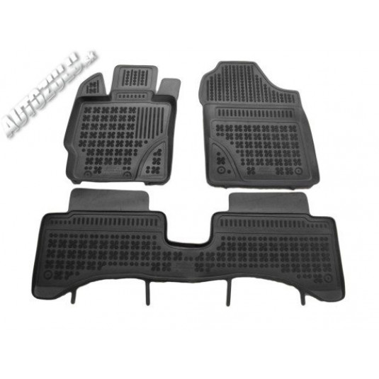 Covorase din cauciuc TOYOTA Yaris Hybrid (2014-2019) cu margine ridicată