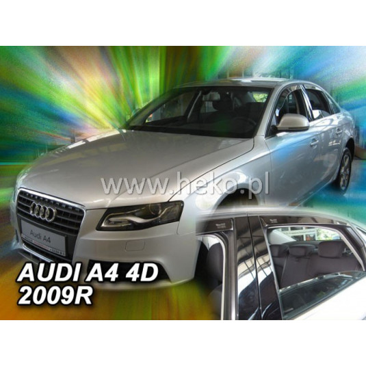 Deflectoare AUDI A4 4D (+spate) Sedan (2009-2015)