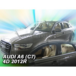 Deflectoare AUDI A6 C7 4D (+spate) Sedan (2011-2018)