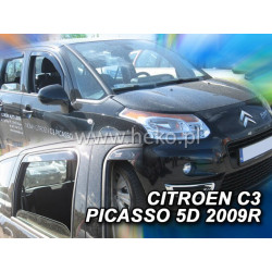 Deflectoare CITROËN C3 Picaso 5D (+spate) (2009-2016)
