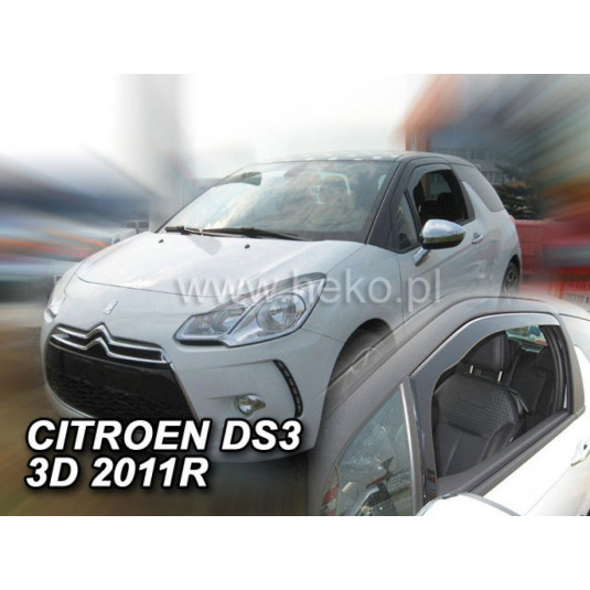 Deflectoare CITROËN DS3 3D (din 2010-2017)