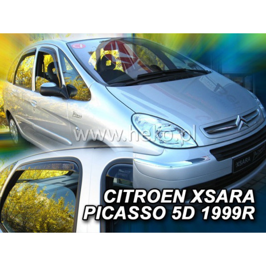 Deflectoare CITROËN Xsara Picasso 5D (+spate) (1999-2010)