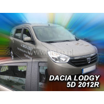 Deflectoare DACIA Lodgy 5D (+spate) (din 2012)