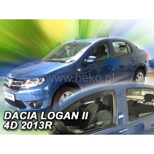 Deflectoare DACIA Logan 4D (+spate) (din 2013-2021)