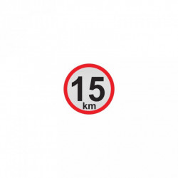 Autocolant reflectant mic - 15km