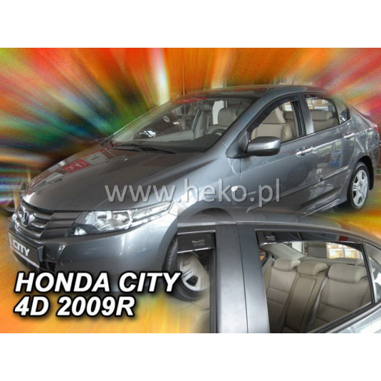 Deflectoare HONDA City 4D (+spate) (din 2008)