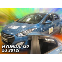 Deflectoare HYUNDAI i30 5D HB (+spate) (2012-2017)