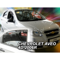 Deflectoare CHEVROLET Aveo 4D (+spate) Sedan (2006-2011)