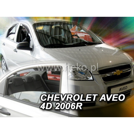Deflectoare CHEVROLET Aveo 4D (+spate) Sedan (2006-2011)