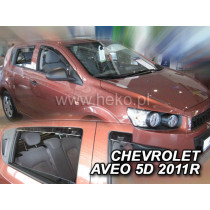 Deflectoare CHEVROLET Aveo 5D (+spate) (din 2011)