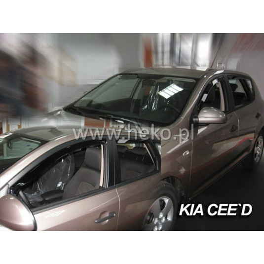 Deflectoare KIA Ceed 5D (+spate) (2007-2012)