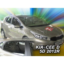 Deflectoare KIA Ceed 5D (+spate) (2012-2018)