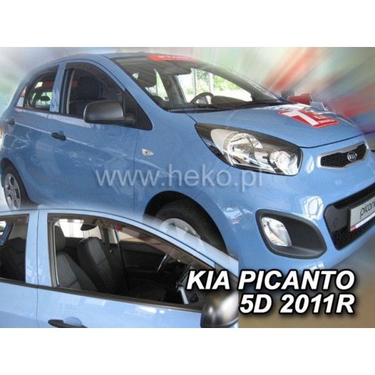 Deflectoare KIA Picanto II 5D (din 2011)