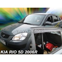 Deflectoare KIA Rio 4D (+spate) Sedan (2005-2011)
