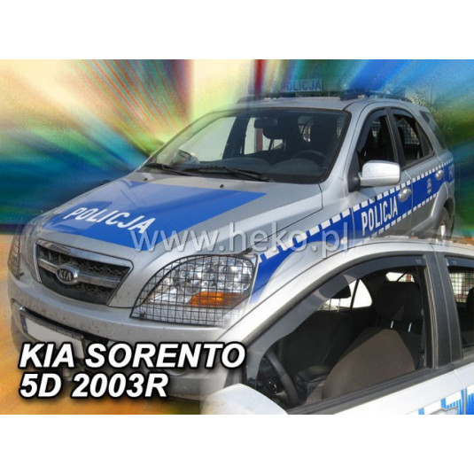 Deflectoare KIA Sorento 5D (+spate) (2002-2009)