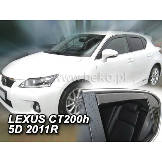 Deflectoare LEXUS CT 200H 5D (+spate) (din 2011)
