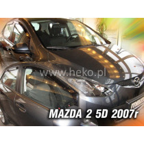 Deflectoare MAZDA 2 5D (+spate) (2007-2009)
