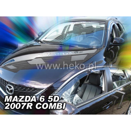 Deflectoare MAZDA 6 4D (+spate) Combi (2007-2013)