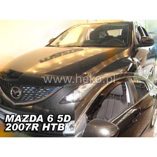 Deflectoare MAZDA 6 4D (+spate) HB (2007-2013)