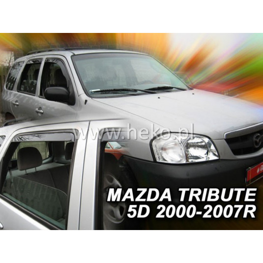 Deflectoare MAZDA Tribute 5D (+spate) (2000-2007)