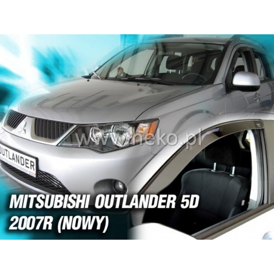Deflectoare MITSUBISHI Outlander 5D (+spate) (2006-2012)