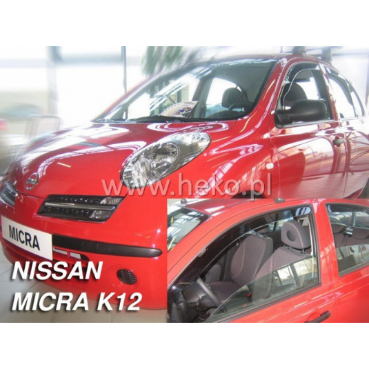 Deflectoare NISSAN Micra K12 3D (2003-2010)
