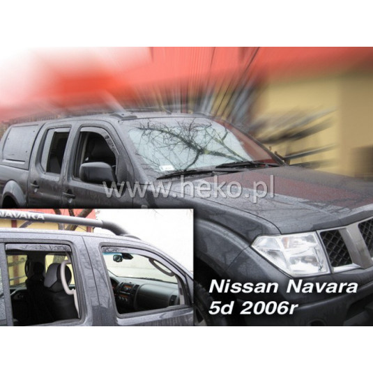 Deflectoare NISSAN Navara Pick up 4D (2005-2014)