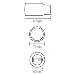 Capătul eșaperiei (Ø eșaperii până la 54mm)