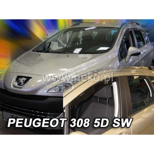 Deflectoare PEUGEOT 308 5D (+spate) SW (din 2013)
