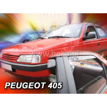 Deflectoare PEUGEOT 405 4D (+spate) Sedan (1987-1995)