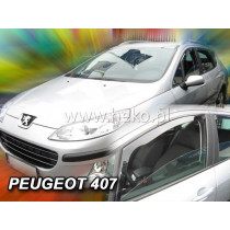 Deflectoare PEUGEOT 407 4D (2004-2010)