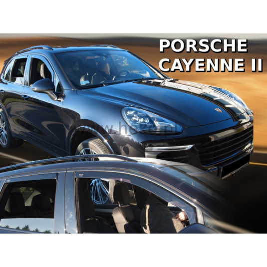 Deflectoare PORSCHE Cayenne 5D (+spate) (de la 2010)